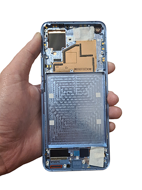 Дисплей Xiaomi Redmi Mi 11 в сборе с сенсором и рамкой Blue, Синий Сервисный Оригинал 100%, фото 2