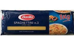 Спагеті No3 макаронні вироби Barilla 1кг Барила тверді сорти пшениці