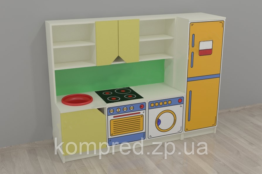 Комплект дитячих кухонних меблів для саду