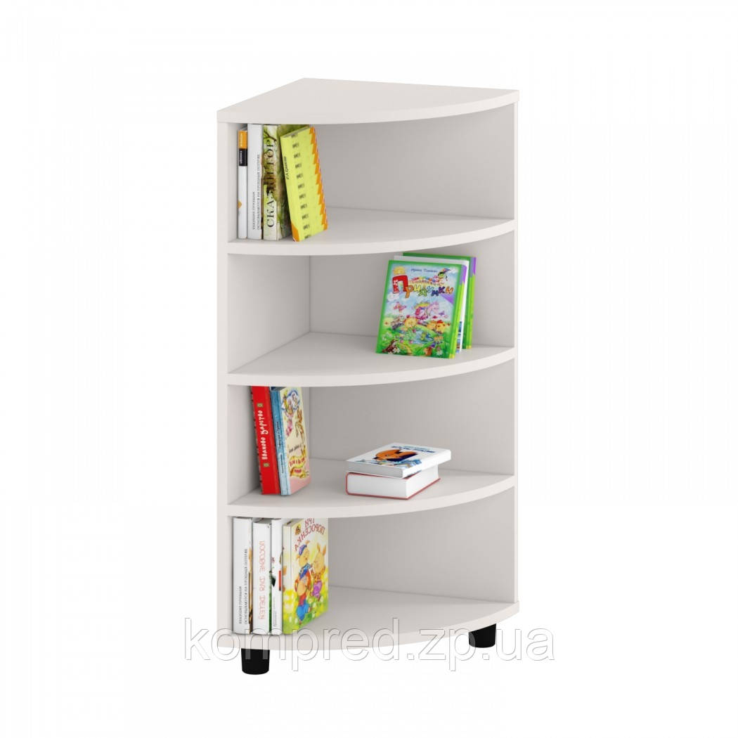 Полиця кутова підлогова для дому та офісу, фото 1