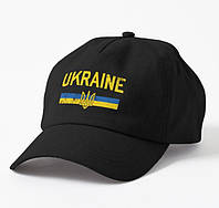 Кепка Унисекс с патриотическим принтом Ukraine, Флаг и Герб Украины