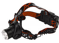 Фонарик налобный 4W 3 режима IP44 TR-07 LUXEL