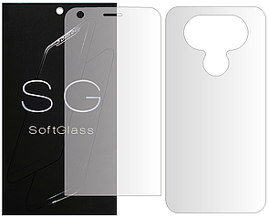 Бронеплівка LG G5 Комплект: для передньої і задньої панелі поліуретанова SoftGlass