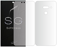 Бронепленка LG G8 ThinQ Комплект: для Передней и Задней панели полиуретановая SoftGlass