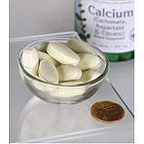 Кальцій Swanson Calcium Carbonate, Aspartate & Citrate 500 мг 100 таблеток, фото 2