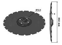 Диск для дисковой бороны Vaderstad Carrier 432 мм на 4 отверстия 459608