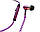 Навушники на блискавці Zipper Earphones з мікрофоном, фото 5