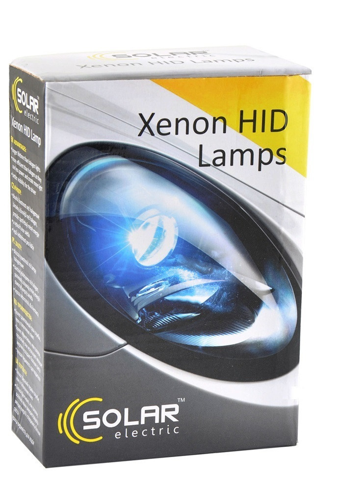 Купить Биксеноновые лампы SOLAR H4 Bi-Xenon 6000K 85V 35W, цена 443 ...