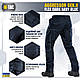 M-Tac штани Aggressor Gen II Flex Dark Navy Blue, фото 4