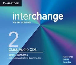 Interchange Fifth Edition 2 Class Audio CDs / Аудіо диск