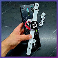 Смарт часы Фитнес браслет трэккер Smart Watch Z37 44mm температура пульсометром тонометром серые + Подарок