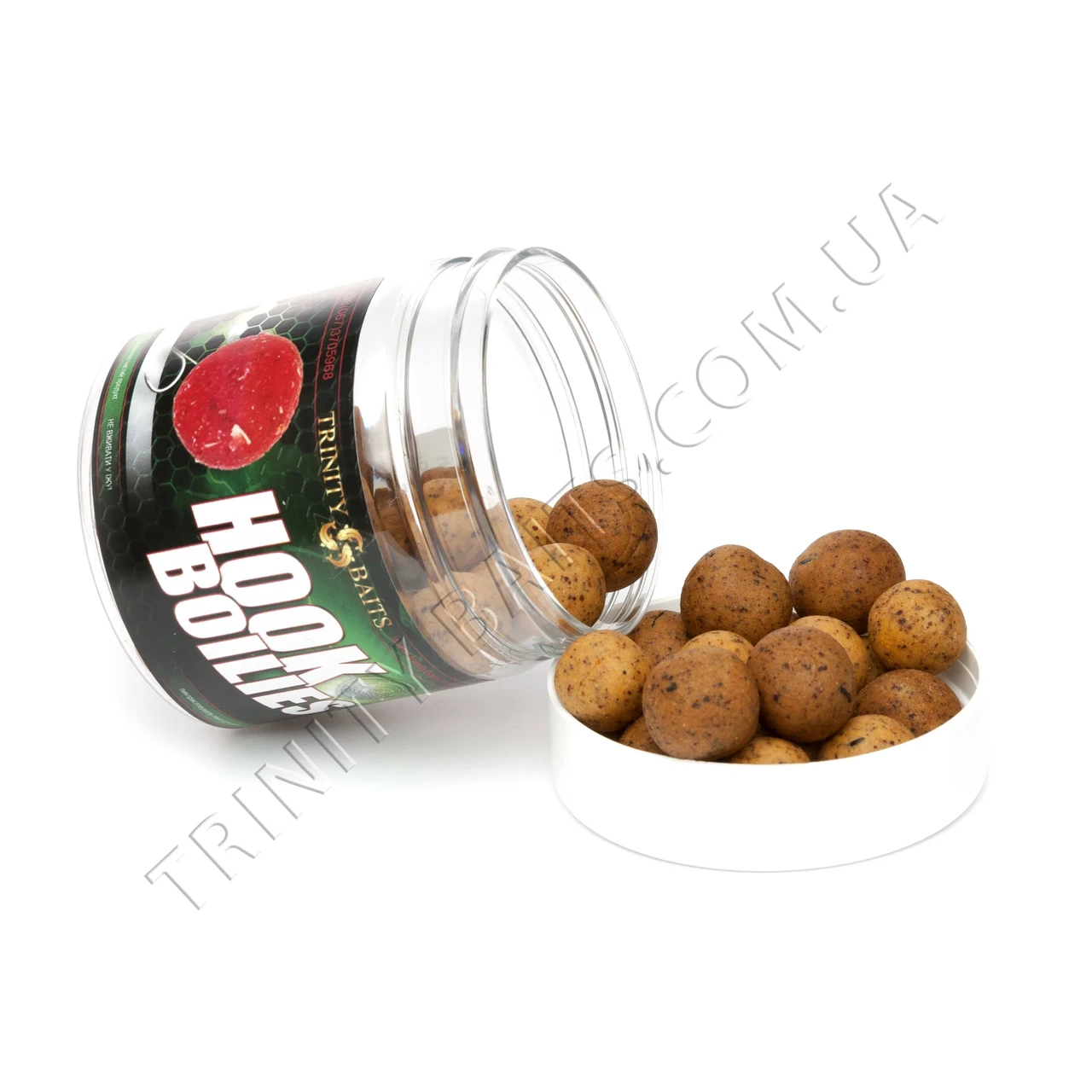 Бойли насадочні варені Trinity Baits Robin Red-Garlic 14-16мм 100г