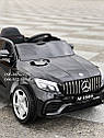 Дитячий електромобіль MERCEDES-BENZ GLE AMG COUPE 4 мотор чорний лак, фото 4