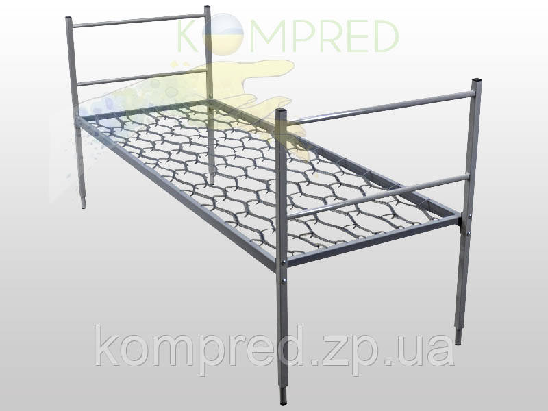 Ліжко металеве на пружині 1900х700х600 мм Kompred  OL568/1, фото 1