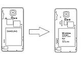 Модуль для беспроводной зарядки ACV 240000-25-02 Inbay для Samsung Galaxy S3 (установка под крышку), фото 3