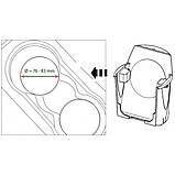 Беспроводное зарядное устройство ACV 241178-01-1 Inbay встраиваемое в подстаканник, фото 4