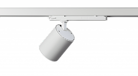Трековий 3ф світильник 27Вт Ø95мм 3000К 60°для акцентного освітлення білий, фото 3