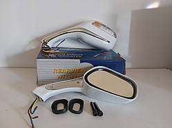 Зеркало для скутера Viper Storm, F50, F150 белый