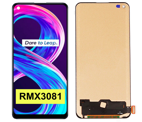 Дисплей для Realme 8 /8 Pro + сенсор Black (TFT), фото 1