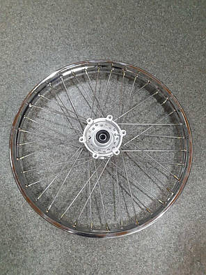 Диск передний кросс 21"x1,4 X-CROSS, (for brake disk hub=108, PCD 6*126), фото 4