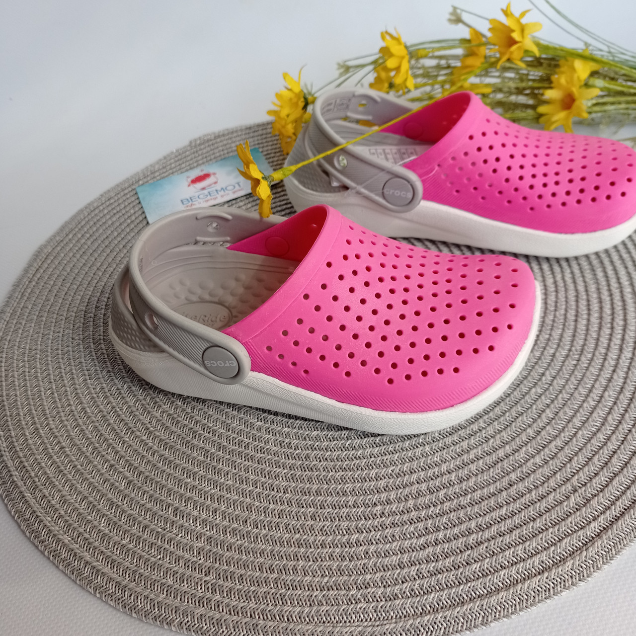 Дитячі крокси LiteRide Clog Little Kid Рожевий