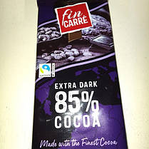 Шоколад чорний Fin Carre Extra Dark Chocolate 85 % какао 100 г Німеччина