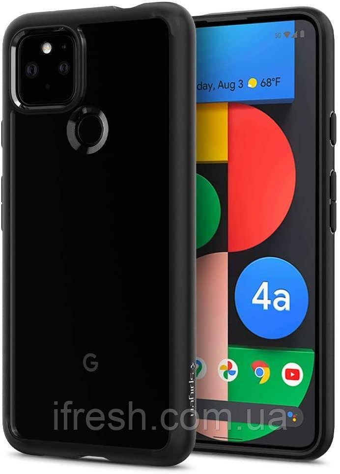 Чохол Spigen для Google Pixel 4a 5G — Ultra Hybrid, Matte Black (ACS01882)