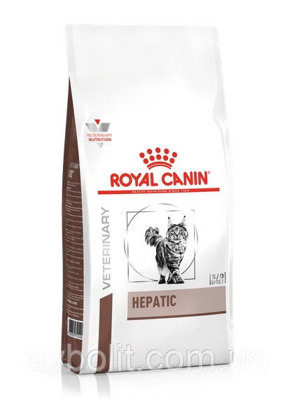 Сухий корм для кішок Royal Canin HEPATIC при захворюваннях печінки у кішок 2кг