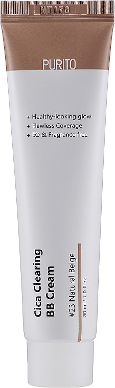 ВВ-крем з екстрактом центелли Purito Cica Clearing BB cream
