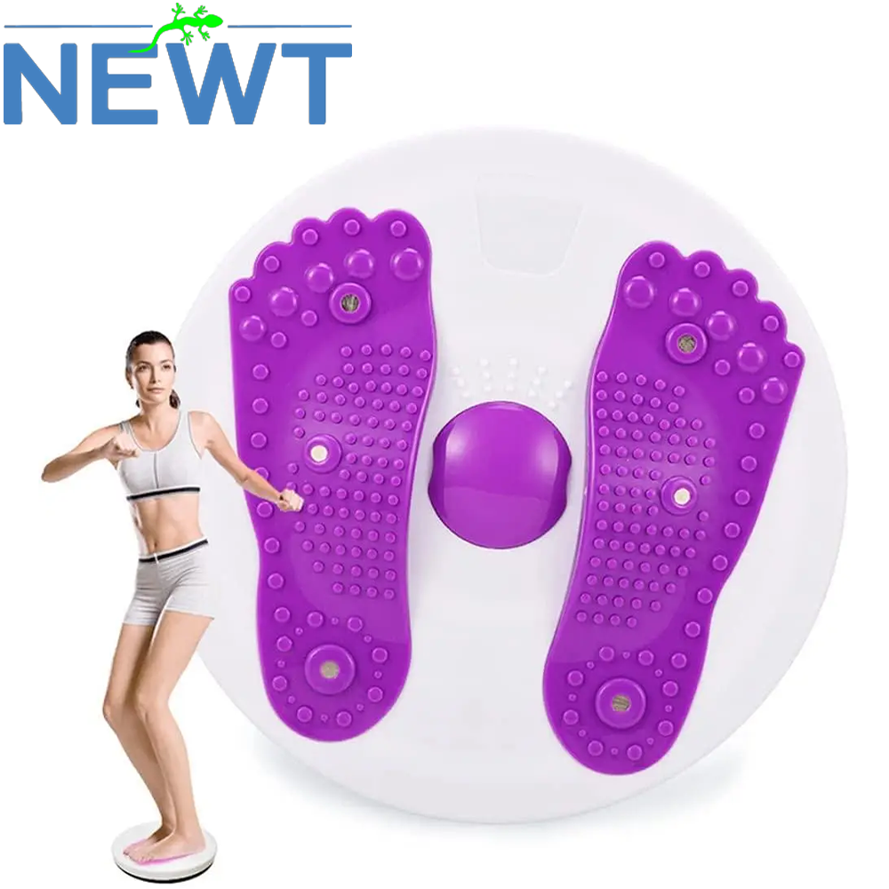 Масажний диск здоров'я диск для схуднення диск здоров'я з масажною поверхнею для ніг Newt FitGo 3D (100кг)