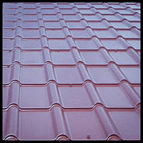 Металочерепиця Rannila DG 4345 / 0,45 mm/PE/RAL, фото 2