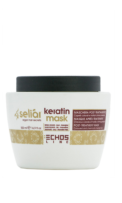 Echosline Seliar Keratin Mask Кератинова маска для волосся - фото 1 - id-p1613311979