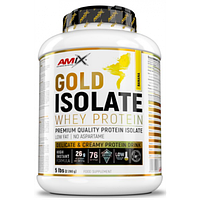 Протеин изолят без сахара и без лактозы Amix Gold Whey Protein Isolate 90% 2280 грамм