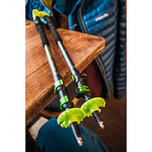 Трекінгові телескопічні палиці Pinguin Carbon FL Foam (Green), 100-135 см, фото 3