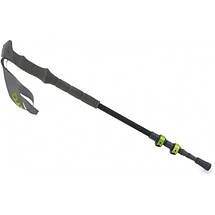 Трекінгові телескопічні палиці Pinguin Carbon FL Foam (Green), 100-135 см, фото 5