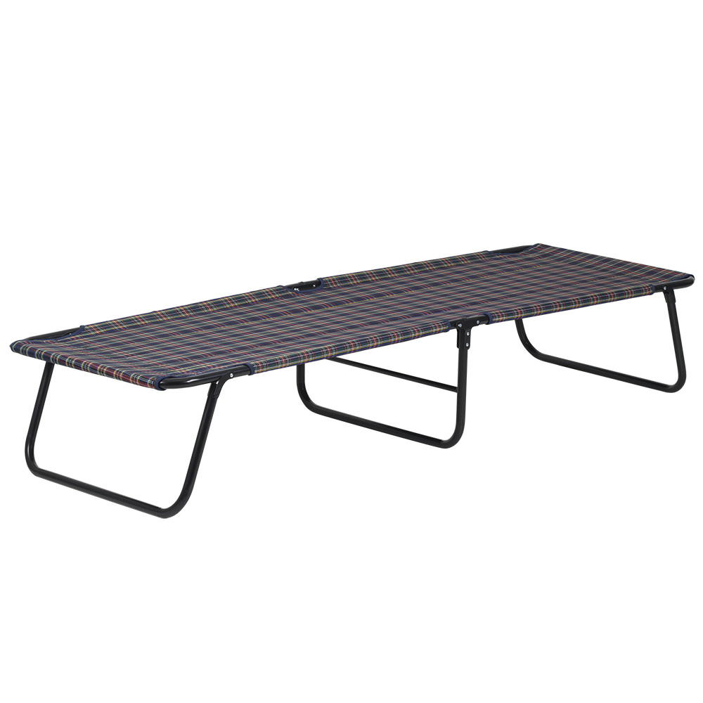 Розкладачка "Шотландка" Ø25 мм (утеплена синтепоном), фото 1