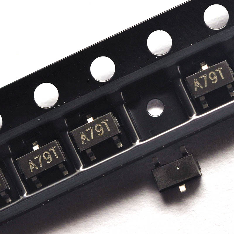AO3407A, (A79T), MOSFET транзистор P-канальний, 30В, 4.3А, SOT23