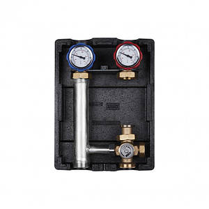 Насосна група з термостатичним змішувачем Icma 1" 1/2х1" під'єднання справа, без насоса NoR004