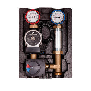 Насос. група з авт.регулюв. ліве підкл 1 1/2"з х 3/4"в (UPS 25/65) №R001 Icma