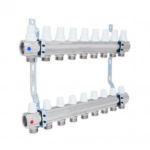 Колектор Icma 1" 9 контурів без витратоміра №K005