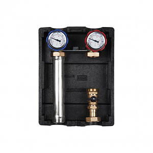 Насосна група Icma 1/2х1" під'єднання праворуч, без насоса NoR003