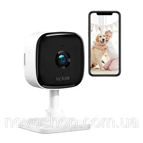 Victure PC440 WiFi, камера безпеки 1080P із двостороннім аудіо, нічним баченням, монітором звуку руху