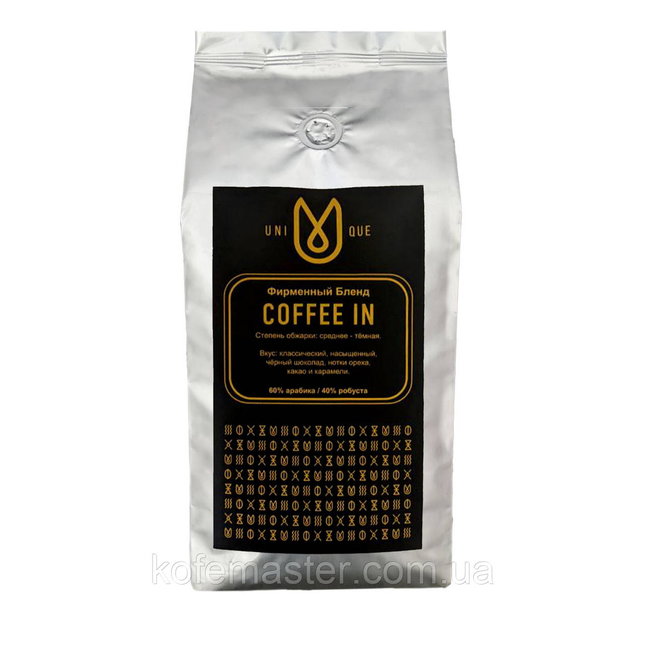Кава Unique Coffee In у зернах 1 кг