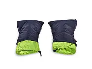 Рукавиці на кермо велосипеда Acepac Poggies, Black (ACPC 501408) MK official, фото 2