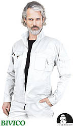 Куртка робоча біла Lebber&Hollman Польща (одягнена робоча для важкої промисловості) LH-WILSTER W