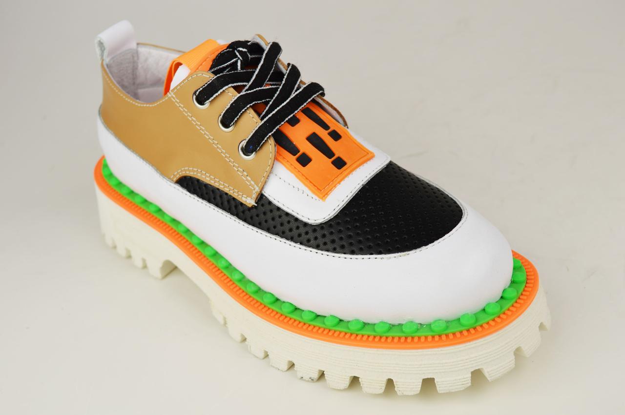 Туфли женские Evromoda 65877 36 кожа