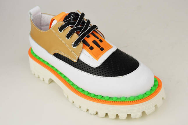 Туфли женские Evromoda 65877 36 кожа, фото 1