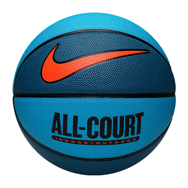 М'яч баскетбольний Nike Everyday All Court 8P р. 7 (N.100.4369.452.07) Marina/Black/Black/Rush Orange, фото 1