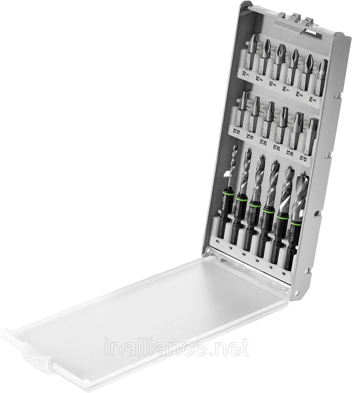 Набір свердел та біт в касеті BKS SYS3 D3-8 K CE/W Festool 577395