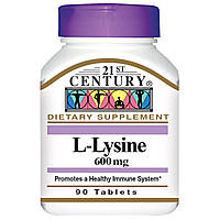 L-лизин, 21st Century Health Care, 90 таблеток